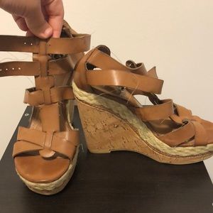 Tan wedges